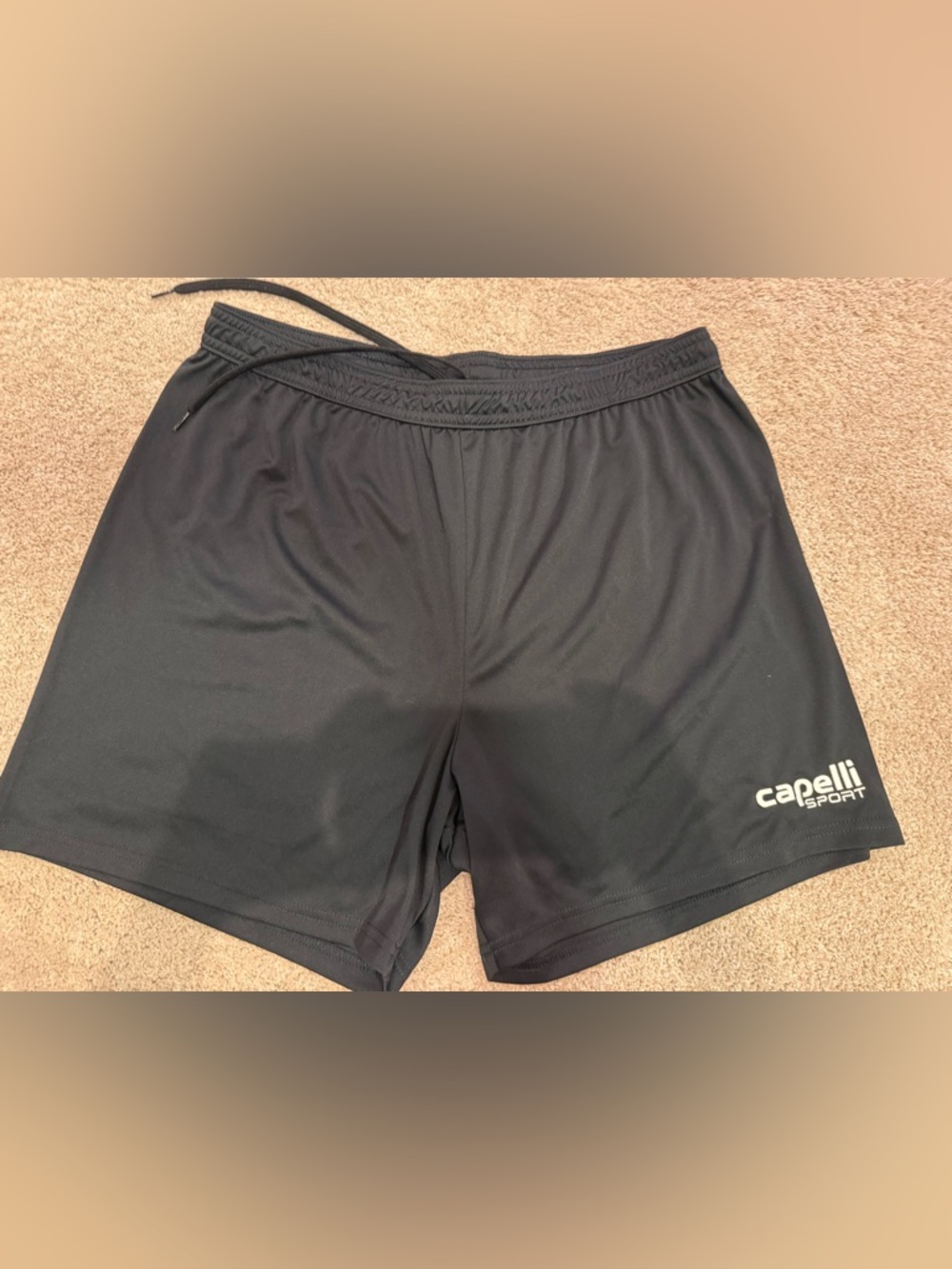 Women’s Capelli Sport size m black soccer shorts. Brand new.